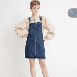 Madewell | Coverall Overall Denim Mini Dress